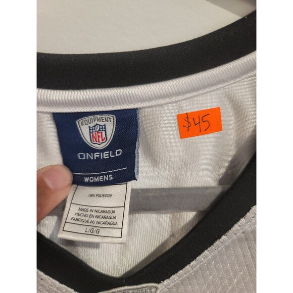 Women's L New Orleans Saints #9 Drew Brees NFL On Field  Jersey 21x25” - Picture 10 of 10